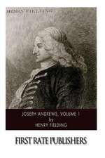 Joseph Andrews, Volume 1