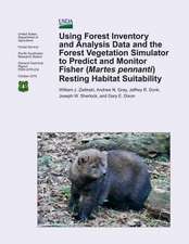 Using Forest Inventory and Analysis Data and the Forest Vegetation Simulator to Predict and Monitor Fisher( Martes Pennanti) Resting Habitat Suitabili