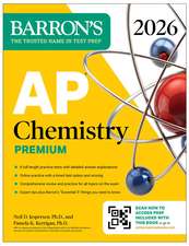 AP Chemistry Premium, 2026: Prep Book with 6 Practice Tests + Comprehensive Review + Online Practice