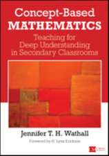 Wathall, J: Concept-Based Mathematics