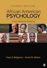 African American Psychology: From Africa to America