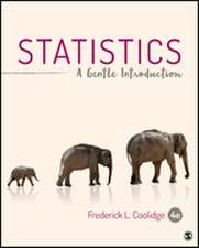Statistics: A Gentle Introduction