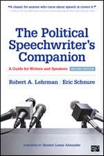 The Political Speechwriter's Companion