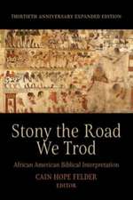 Stony the Road We Trod