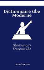 Dictionnaire GBE Moderne