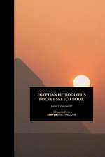 Egyptian Heiroglyphs Pocket Sketch Book