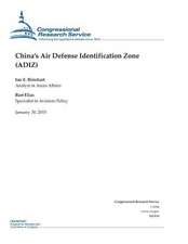 China's Air Defense Identification Zone (Adiz)