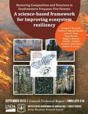 Resorting Componsition and Structure in Southwestern Frequent-Fire Forests