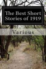 The Best Short Stories of 1919