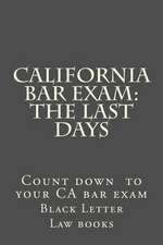 California Bar Exam