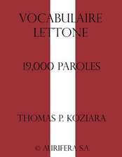 Vocabulaire Lettone