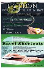 Python Programming in a Day & Excel Shortcuts