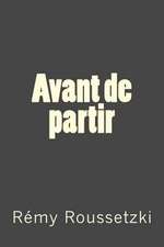 Avant de Partir