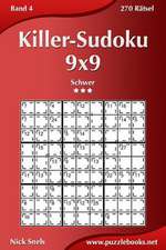 Killer-Sudoku 9x9 - Schwer - Band 4 - 270 Ratsel