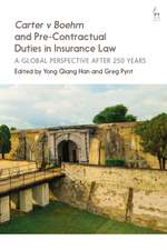 Carter v Boehm and Pre-Contractual Duties in Insurance Law: A Global Perspective after 250 Years