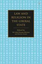 Law and Religion in the Liberal State