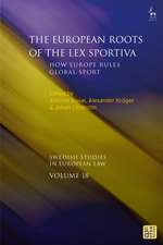 The European Roots of the Lex Sportiva