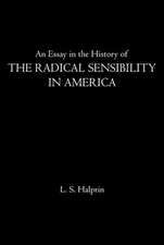 An Essay in the History of the Radical Sensibility in America