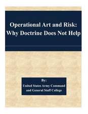 Operational Art and Risk