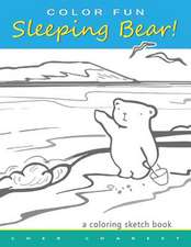 Color Fun Sleeping Bear! a Coloring Sketch Book