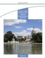 A Review of CBO's Activities in 2014 Under the Unfunded Mandates Reform ACT