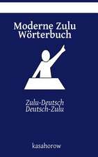 Moderne Zulu Worterbuch