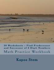 30 Worksheets - Find Predecessor and Successor of 6 Digit Numbers