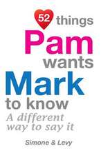 52 Things Pam Wants Mark to Know