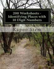 200 Worksheets - Identifying Places with 10 Digit Numbers