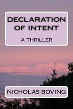 Declaration of Intent