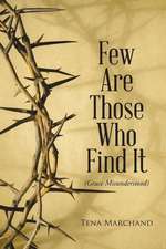 Few Are Those Who Find It: Grace Misunderstood