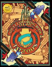 Adult Tattoo Coloring Book