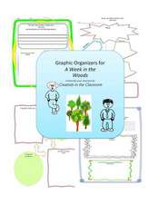 Graphic Organizers for a Week in the Woods