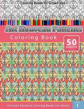 Art Nouveau Patterns Coloring Book