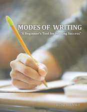 Modes of Writing