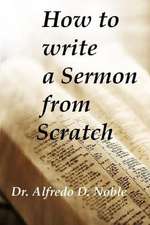 How to Write a Sermon from Scratch