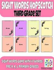 Sight Words Hopscotch Third Grade Set