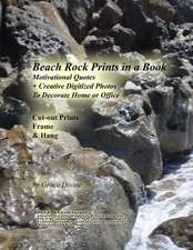 Beach Rock Prints in a Book