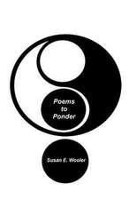 Poems to Ponder