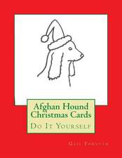 Afghan Hound Christmas Cards