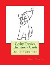 Cesky Terrier Christmas Cards