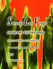 Surreal Las Vegas Photography Digitized Images Abstract Modern Contemporary Cut-Out Frame & Hang Book 3