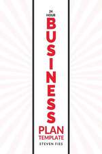 24-Hour Business Plan Template