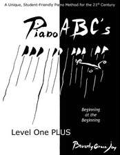 Piano ABC's Level One Plus