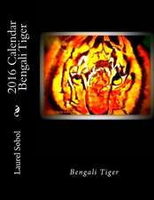 2016 Calendar Bengali Tiger