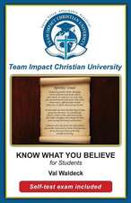 Know What You Believe for Students