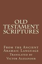 Old Testament Scriptures