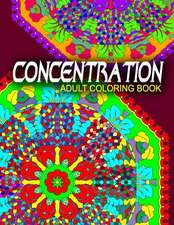 Concentration Adult Coloring Books - Vol.6