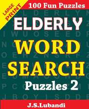 Elderly Word Search Puzzles 2