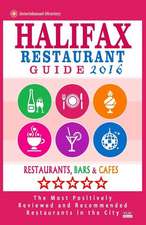 Halifax Restaurant Guide 2016